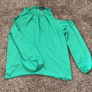 Women’s Boutique Cold Shoulder Blouse